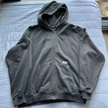 XLARGE 그레이 풀 집업 후드티