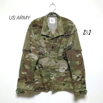 US ARMY [ S ] BDU 밀리터리 자켓 멀티캠 카모플라쥬