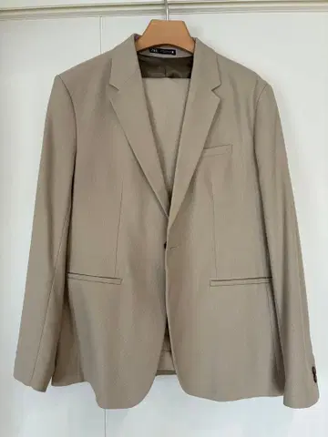 [ ZARA ] 베이지 자켓 팬츠 셋업