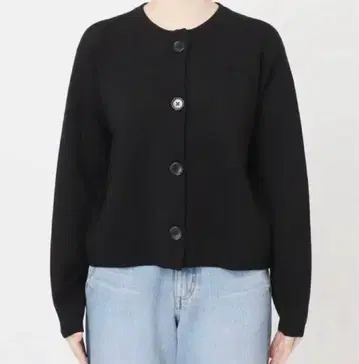 슈퍼 파인 스무스 크루 가디건 이에나