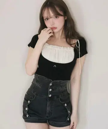 ANDMARY Mew frill tops