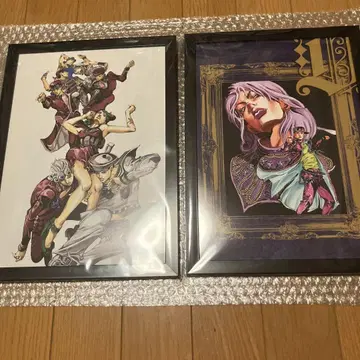 죠죠의 기묘한 모험 액자 포함 포스터 올스타 죠타로 2장 세트