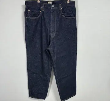 GOLD 14oz. DENIM 5POCKET WIDE PANTS