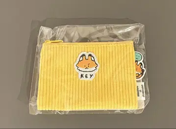 SHINee x JOGUMAN 코듀로이 파우치 KEY