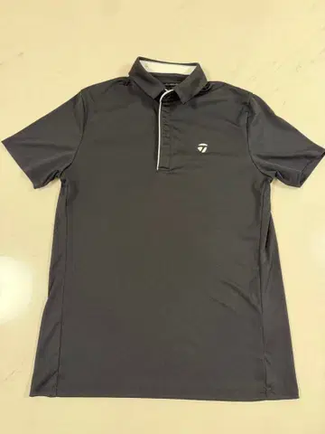 TaylorMade 블랙 피케 셔츠