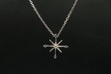 새상품급 스타 주얼리 스타형 목걸이 지르코니아 펜던트