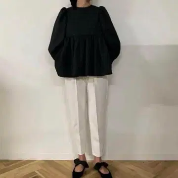 ohga 마쉬멜로우 팬츠 보통 길이 XS