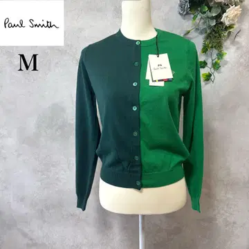 [새상품] PS Paul Smith 가디건 바이컬러 크루넥