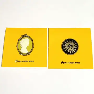 Mrs. GREEN APPLE 바벨 카메오 핑배지