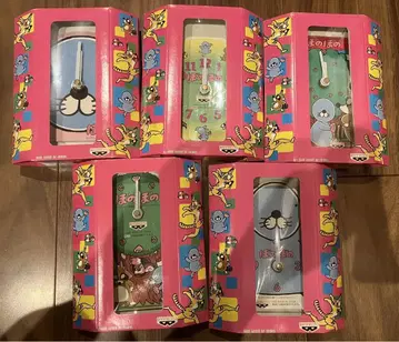 [ 미개봉 ] 보노보노 클락 시계 1995년 반프레스토 전 5종 컴플리트