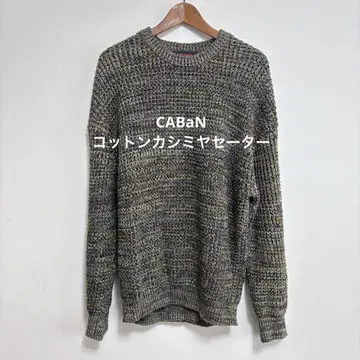 CABaN 코튼 캐시미어 스웨터