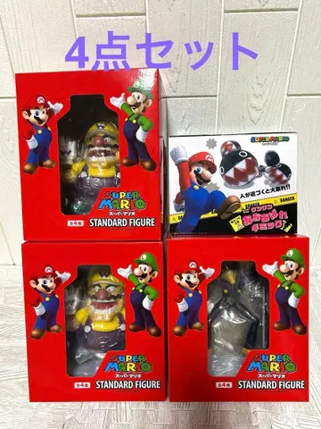 슈퍼 마리오 스탠다드 피규어, 대소동 기믹 4점 세트