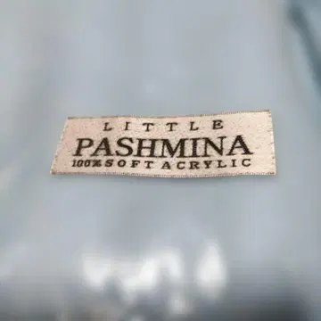 LITTLE PASHMINA 미사용 새상품 라이트 블루 스톨