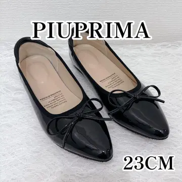 [ 미사용급 ] piuprima 코어 워크 발레 슈즈 리본 블랙