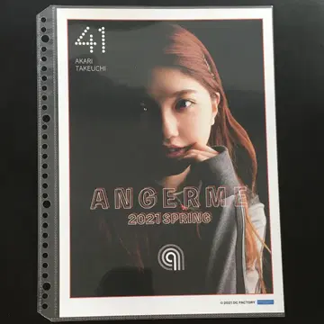 4107 안쥬르므 타케우치 아카리 핀업 포스터