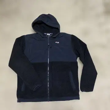 FILA 플리스 자켓 네이비
