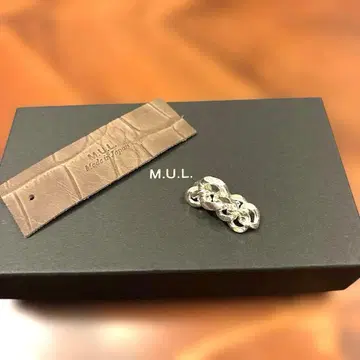 새상품 M.U.L. 체인 반지 실버 9호 seven fairy