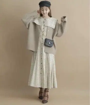 리랜드트루 달마시안 컬러 원피스 81468200 사이즈 2 새상품급