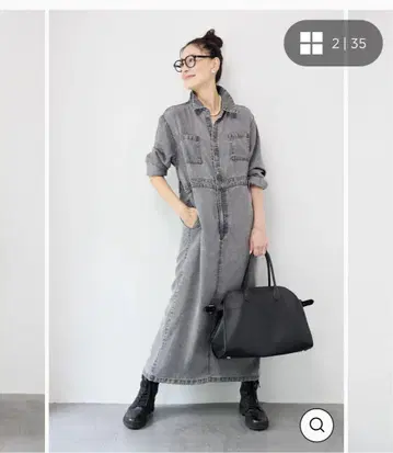 PLUS OTO.HA 텐셀 데님 원피스