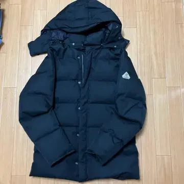 PYRENEX 블랙 다운 자켓