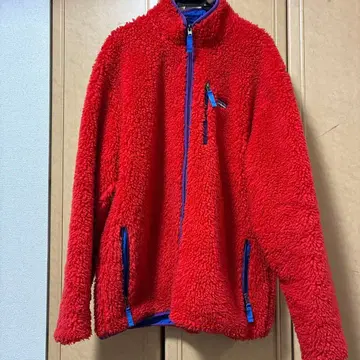 patagonia 플리스 자켓 남성용 XXL 빨간색