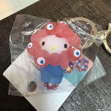산리오 미야쿠미야쿠 키링 클리어 키티 키티