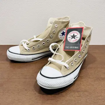 새상품 CONVERSE ALL STAR HI 베이지 US6.5 25.0