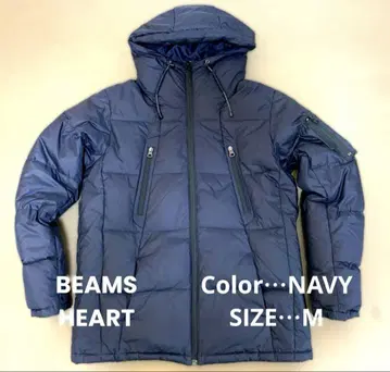 BEAMS HEART 다운 자켓 M 사이즈