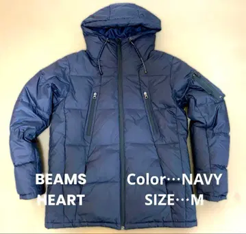 BEAMS HEART 다운 자켓 M 사이즈