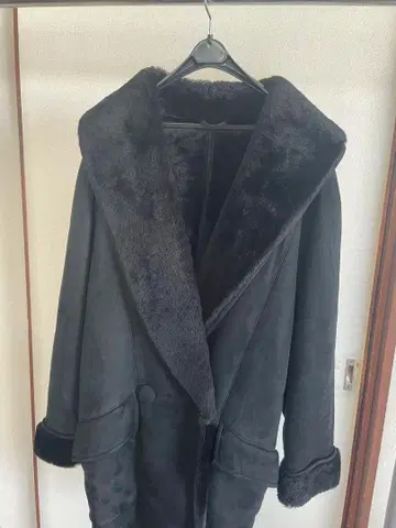 최종 가격 인하 [ J&R ] 양가죽 무스탕 코트 1980s