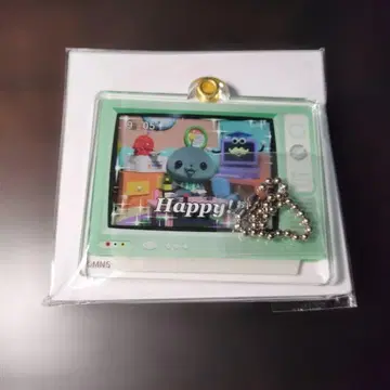 교육 방송 슬라이드 아크릴 키링 GiGO 한정판 Happy!