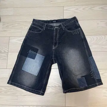 XLARGE 패치워크 숏팬츠 34