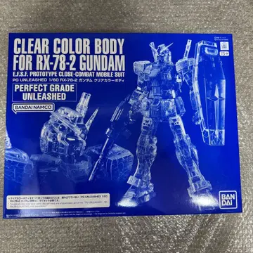 PG UNLEASHED 1/60 RX-78-2 건담 클리어 컬러 바디