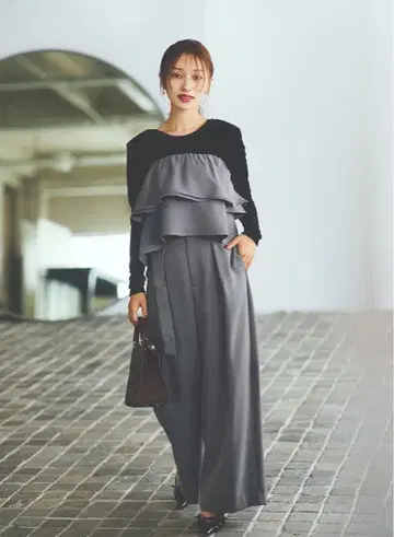 LOUNIE 요시다 리사 콜라보 벨로아 티셔츠