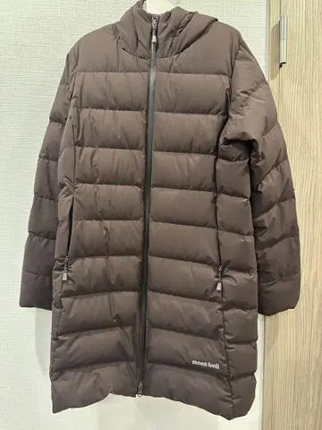 몽벨 다운 코트 고어텍스 EX 다운 800FP 롱 브라운