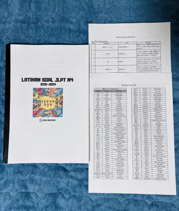 LATIHAN SOAL JLPT N4 2010~2024