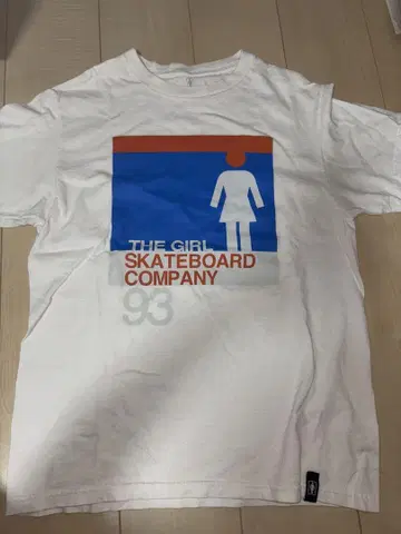 더 걸 스케이트보드 컴퍼니 T셔츠 90s~