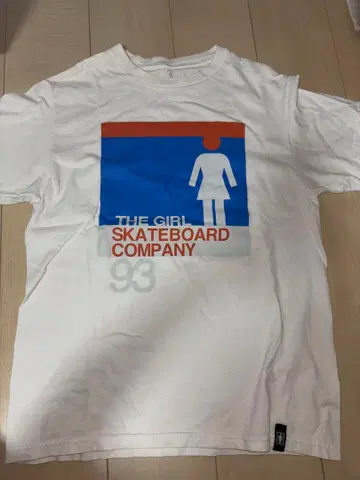 더 걸 스케이트보드 컴퍼니 T셔츠 90s~