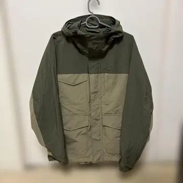 유니클로 UNIQLO 마운틴 파카 자켓 M 그린 베이지