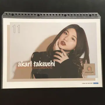 4115 안쥬르므 타케우치 아카리 핀업 포스터
