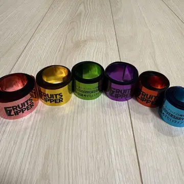 FRUITS ZIPPER 은색 테이프 SSA
