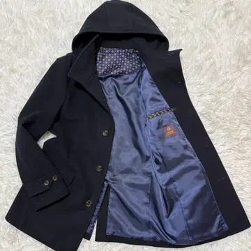 TAKEO KIKUCHI 스탠드 카라 코트 빨간색 택 빅 사이즈 2XL