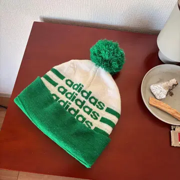 00s adidas archive beanie 니트 모자 폼폼 모자