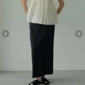 anuke Satin Pencil Skirt