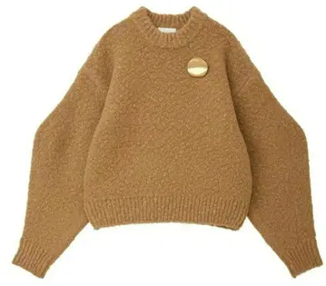 클라네 브로치 세트 소프트 슬라브 니트탑