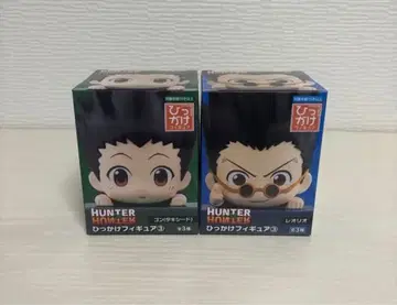 HUNTER x HUNTER 히카케 피규어 3종 세트 곤 레오리오