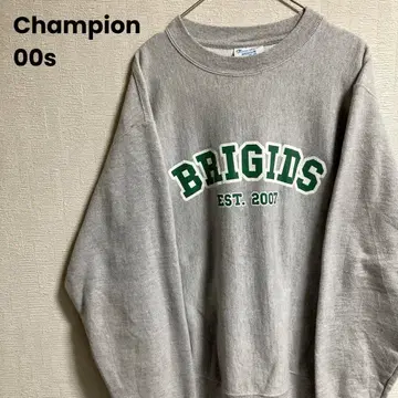 00s Champion 리버스 위브 맨투맨 BRIGIDS 2007