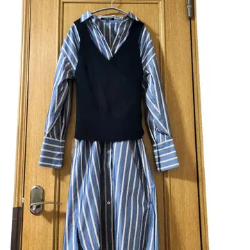새상품급 로트레아몽 셔츠 원피스 베스트 포함 38