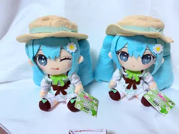 하츠네 미쿠 Fashion Country 컨트리 봉제 인형 2개 세트