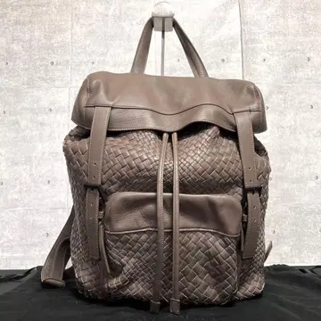 [새상품급] FALORNI 인트레차트 그레이지 램 가죽 백팩